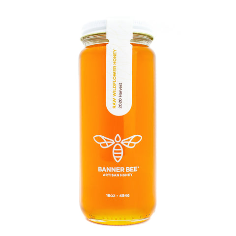 Liquid Raw Wildflower Honey