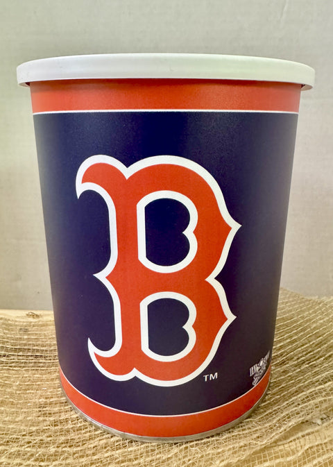 JGB Sports - Boston Red Sox Gift Tin Basket - Made In America