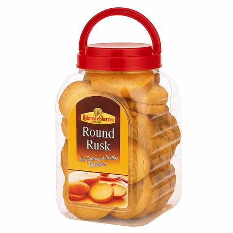 Rehmat -e-Shereen - Round Rusk (For delicious & Healthy Breakfast) 300g.