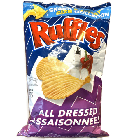 Ruffles All Dressed Bold Savory Potato Chips Canada