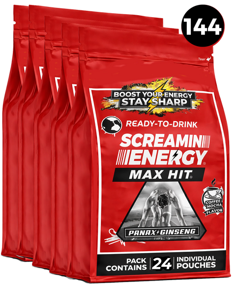 Screamin Energy Coffee Mocha Extra Strength Energy Shot Vital 4U