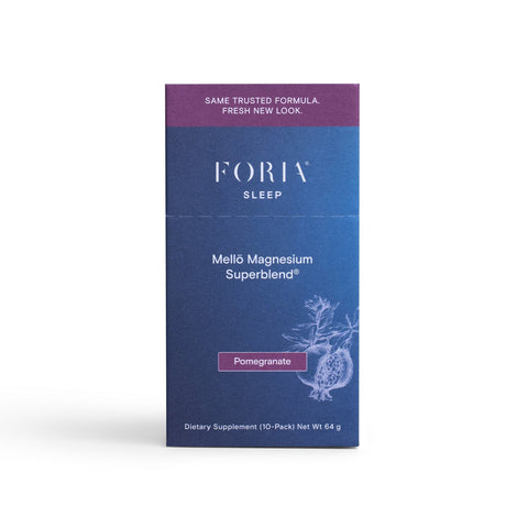 Mellö Magnesium Travel Sticks 10 Pack Relaxation Supplement
