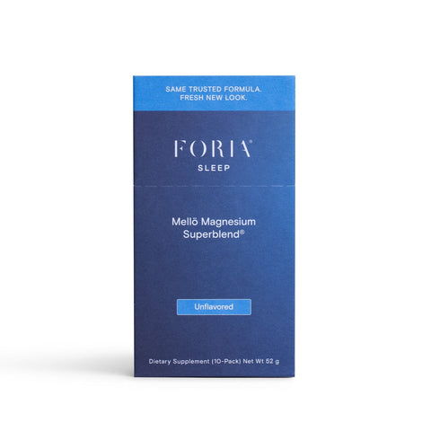 Mellö Magnesium Travel Sticks 10 Pack Relaxation Supplement