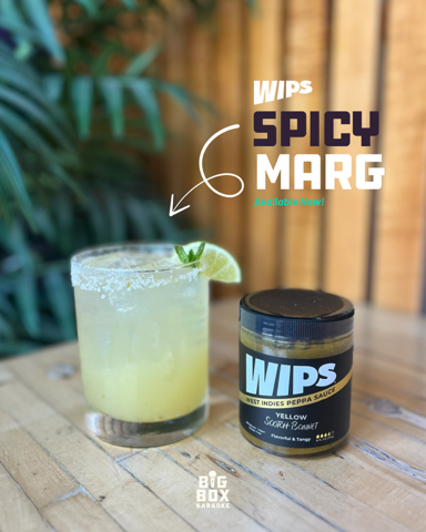 Yellow Scotch Bonnet Tangy Pepper Sauce Hot Sauce WIPS