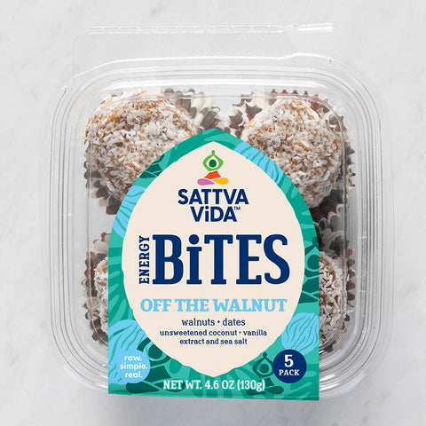 Walnut Energy Bites Packs Sweet and Salty Snack Sattva Vida