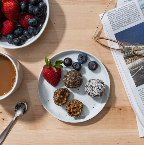 Chia Crunch Energy Bites Box 40 Bites Sattva Vida