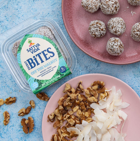 Walnut Energy Bites Packs Sweet and Salty Snack Sattva Vida