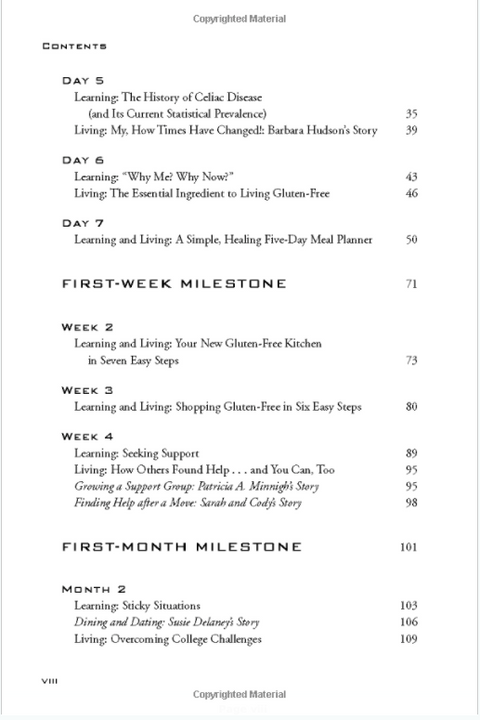 The First Year: Celiac Disease and Living Gluten Free (Print Version)