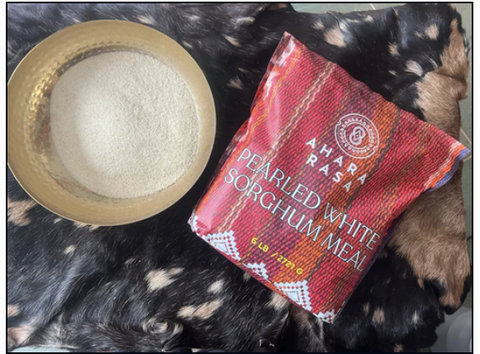 Sorghum Meal 1lbs (Jowar) | Ahara Rasa