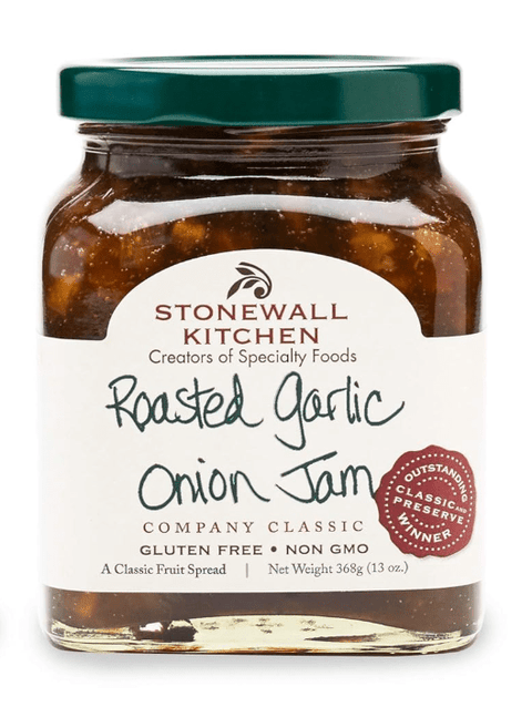 Roasted Garlic Onion Jam 13 oz Condiment STONEWALL KITCHEN