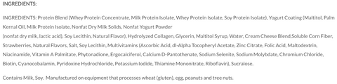 Strawberry Cheesecake Protein 20g Dough Bars AmBari Nutrition