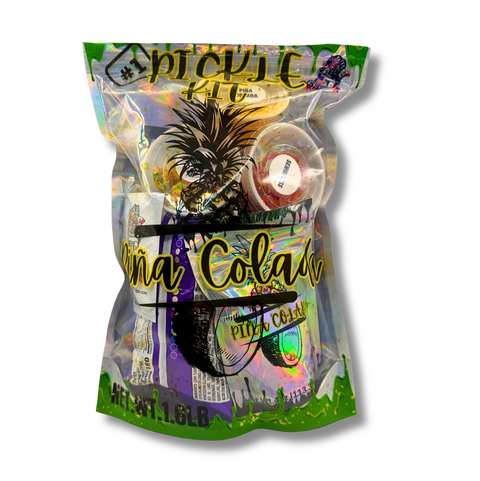Pina Colada Tropical Candy Pickle Kit Gringas Rim Dips LLC