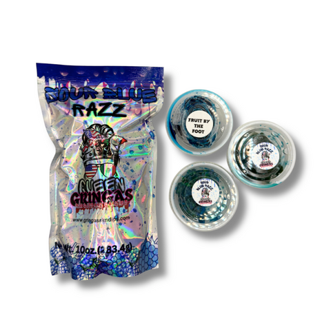 Blue Raz Sour Pickle Kit Unique Snack Box Mama V