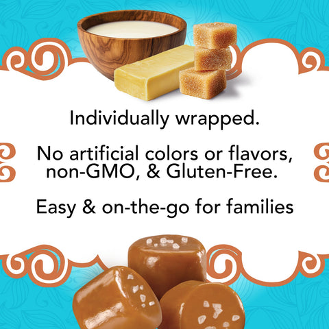 Sea Salt Chewy Caramels Candy Lovely Candy Co.