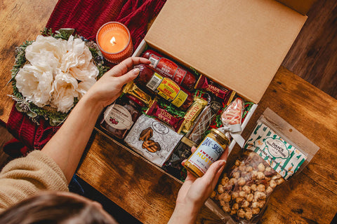Season's Greetings Gift Box Festive Holiday Gift Dan The Sausageman