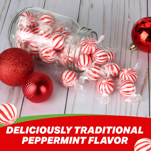 Jumbo Peppermint Mint Balls Candy Bulk Value Bag Colombina