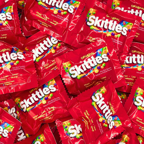 Skittles Original Fruit Flavor Fun Size Candy Bulk Value Bag