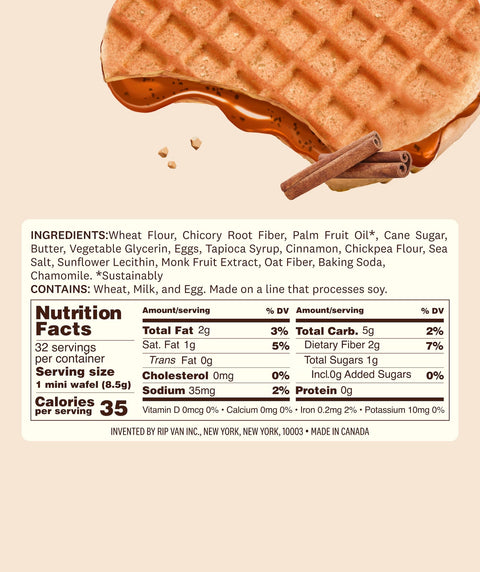 Mini Wafels Snickerdoodle