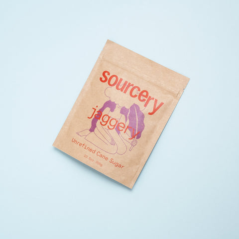 Unrefined Cane Sugar Jaggery Bag 6 Bags x 1 Case Sourcery