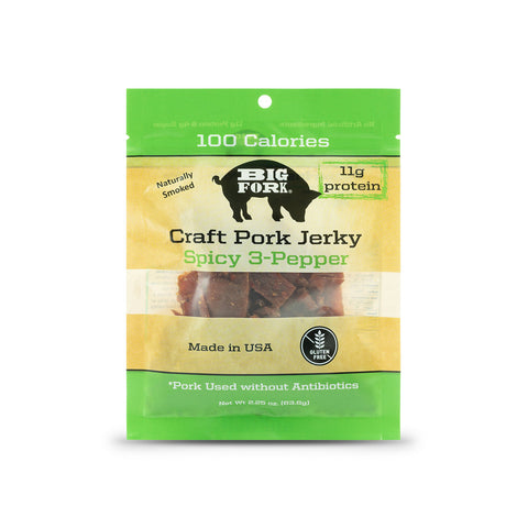 Craft Pork Jerky Collection 24 Bags Pork Jerky Big Fork Brands