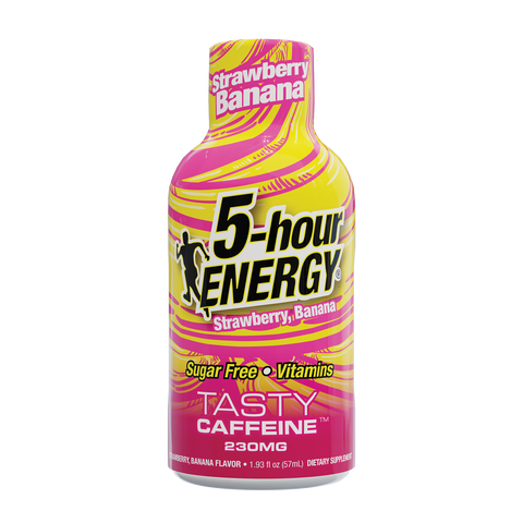 Strawberry Banana Flavor Extra Strength 5-hour ENERGY Shots