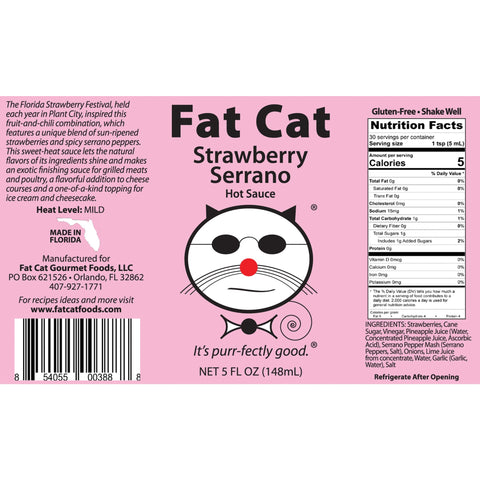 Strawberry Serrano Hot Sauce
