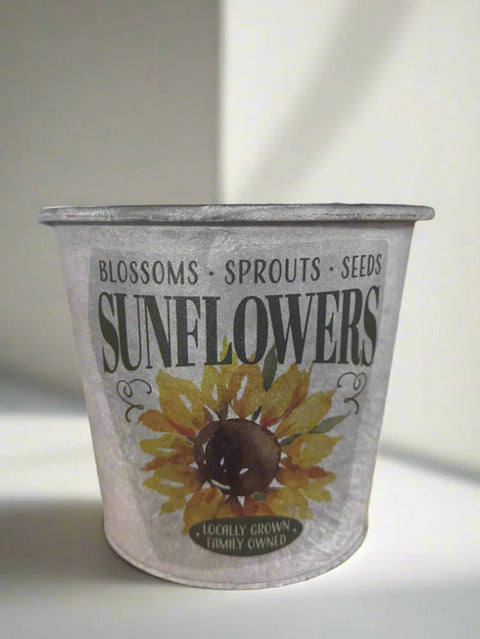 Small Sunflower Gift Basket - Gourmet Snacks & Treats