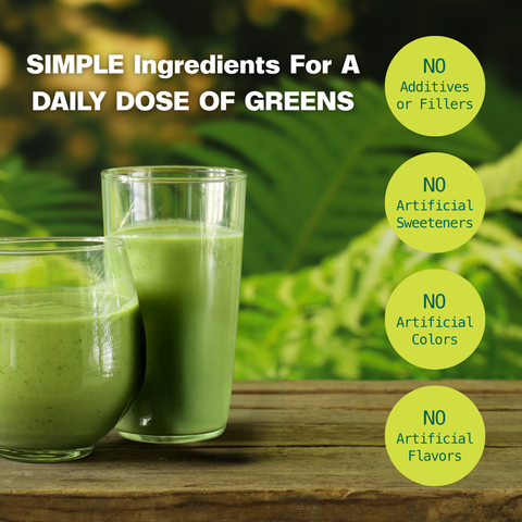 Super Greens Organic Nutrient-Dense Performance Blend Kuli Kuli
