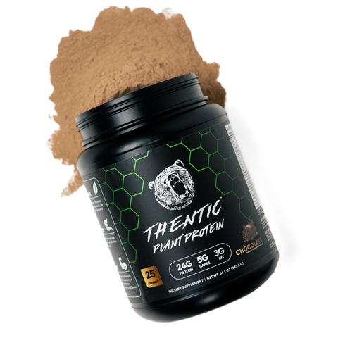 Chocolate Pea Protein Isolate Plant Protein Thentic