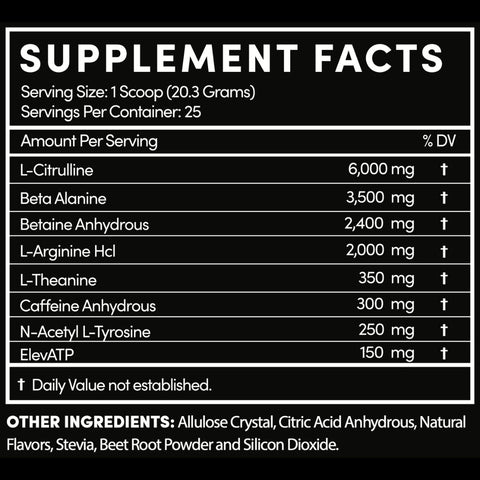 Pre-Workout Watermelon Pre-Workout Thentic