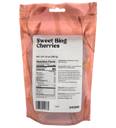 Cherries, Bing, Sweet