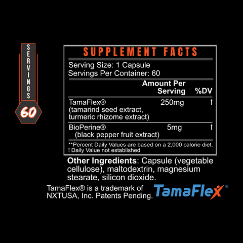 TAMAFLEX® Joint Support Supplement BLACKLABEL
