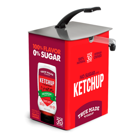 No Sugar Ketchup 3 Gallons Bag-In-Box True Made Foods