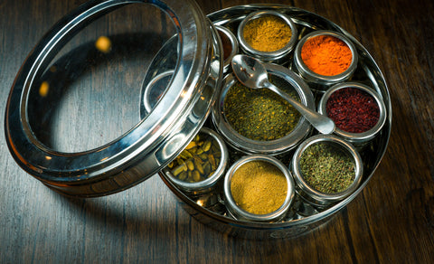 Mediterranean Spice Wheel 9 Essential Spices Gourmet Spice Gift