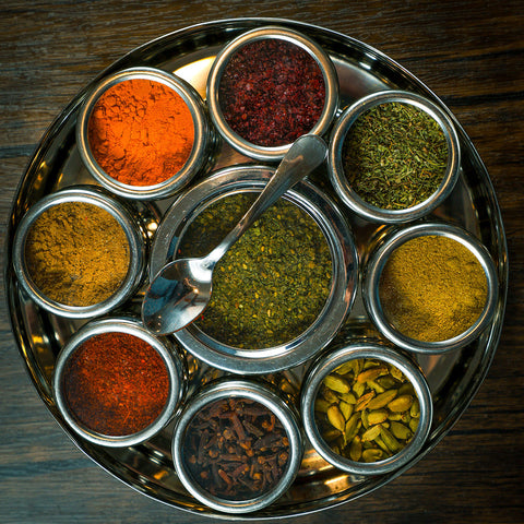 Mediterranean Spice Wheel 9 Essential Spices Gourmet Spice Gift