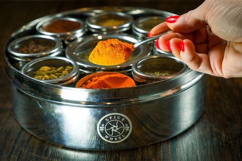 Mediterranean Spice Wheel 9 Essential Spices Gourmet Spice Gift