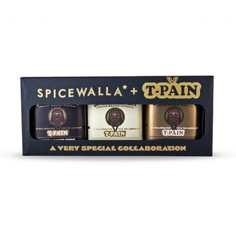 3 Pack T-Pain Wing Collection Custom Spice Blends Spicewalla