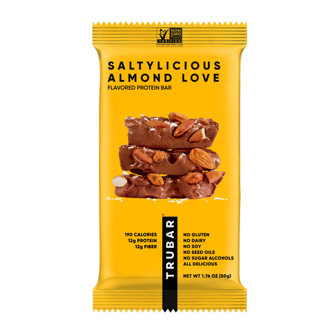 Saltylicious Almond Love Vegan Protein Bar TRUBAR