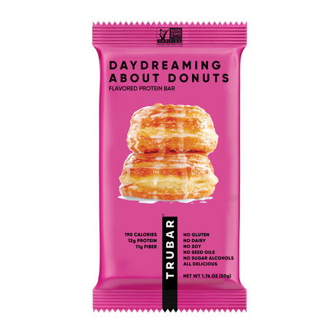 Daydreaming About Donuts Glazed Protein Bar TRUBAR