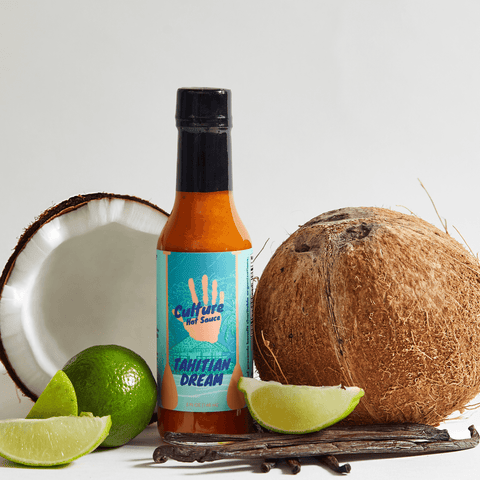Lime and Coconut Tropical Hot Sauce Tahitian Dream