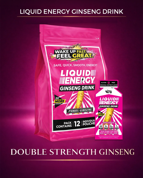 Liquid Energy Ginseng Original Coffee Energy Drink