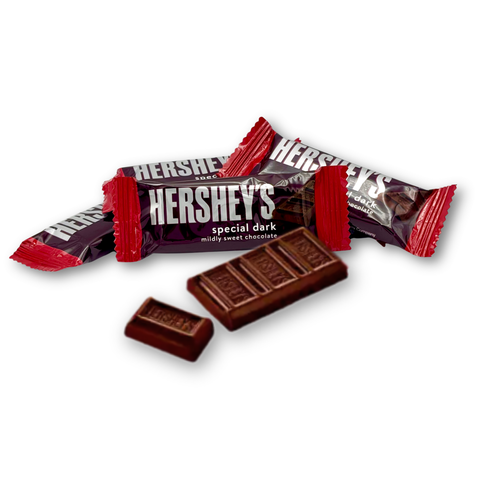 Hershey's Special Dark Mildly Sweet Snack Size Chocolate Bulk Value Bag