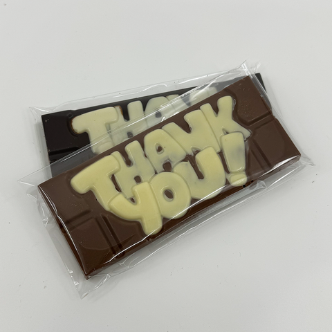 Chocolate Bars with a Message Handcrafted Groveland Confections