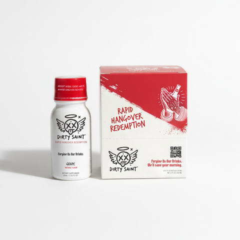 Rapid Hangover Recovery Shot Natural Grape Flavor