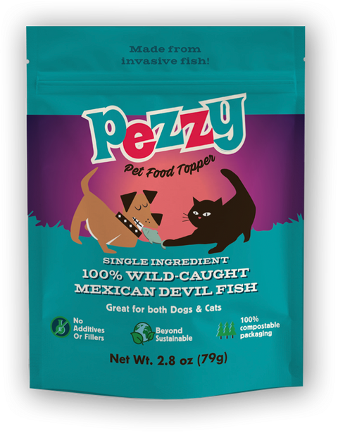 Fish Flour Single Ingredient Pet Food Topper Bag Pezzy Pets