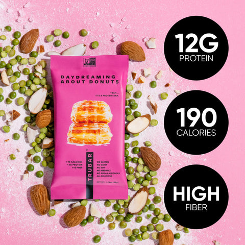 Daydreaming About Donuts Glazed Protein Bar TRUBAR
