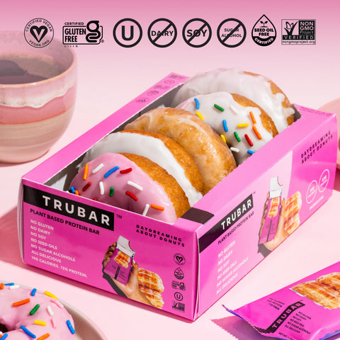 Daydreaming About Donuts Glazed Protein Bar TRUBAR