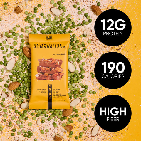 Saltylicious Almond Love Vegan Protein Bar TRUBAR
