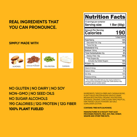 Saltylicious Almond Love Vegan Protein Bar TRUBAR