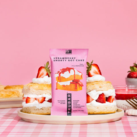 Strawberry Shorty Plant-Based Protein Bar TRUBAR